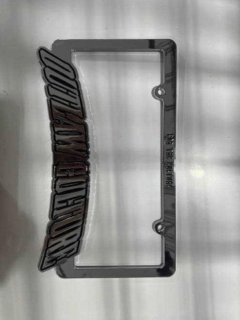 Chrome Outlaw Culture Tag frame *Pre-order*