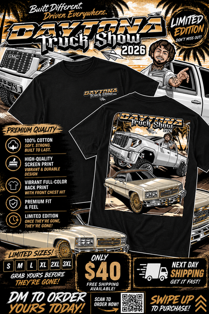 Daytona Truck show Shirts