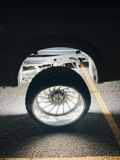 24v SUPER intense 7 row wheel lights!