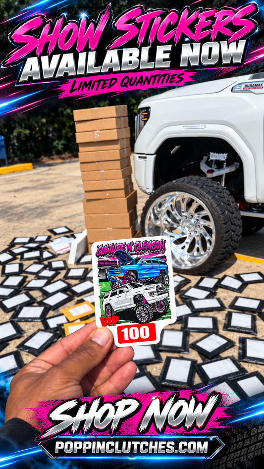 Culture N’ Clemson Show Stickers
