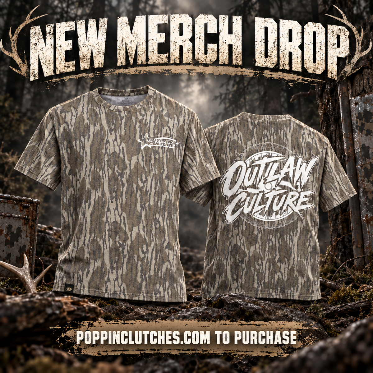 Limited edition Bottom land Camo!